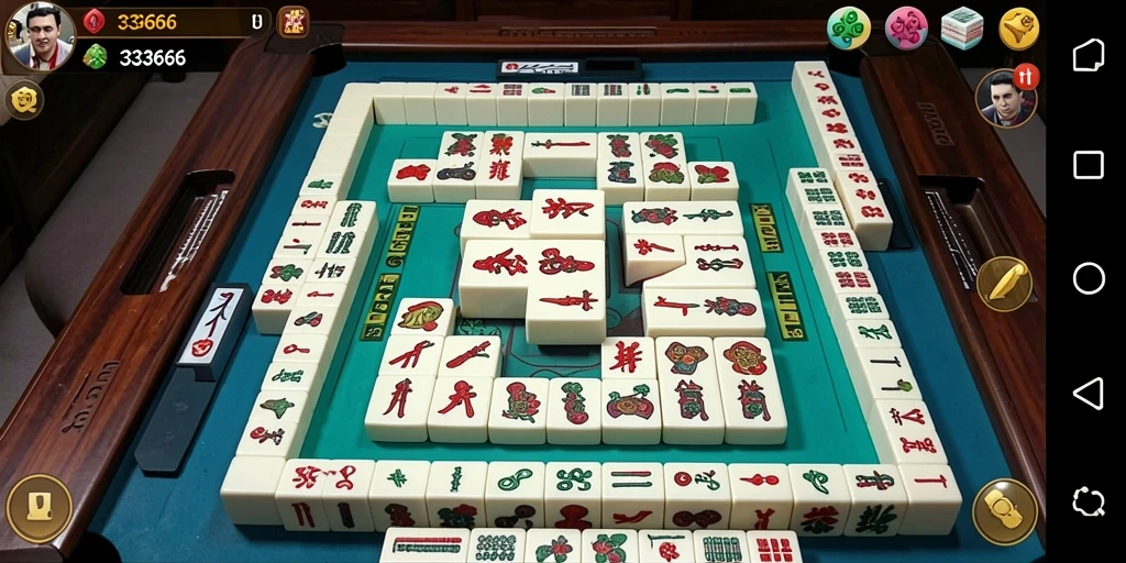 Gameplay menantang dan seru di 333666 Mahjong.