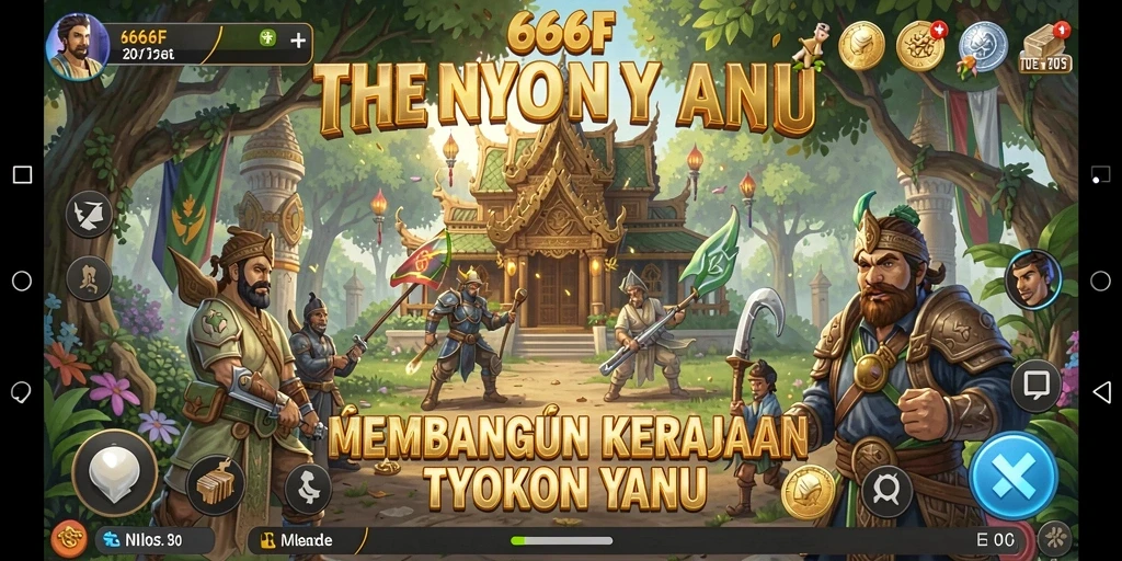Tampilan gameplay Tycoon yang menarik di 666F.