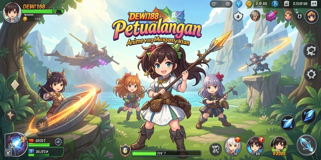 Tampilan gameplay DEWI188 yang seru dan penuh aksi.