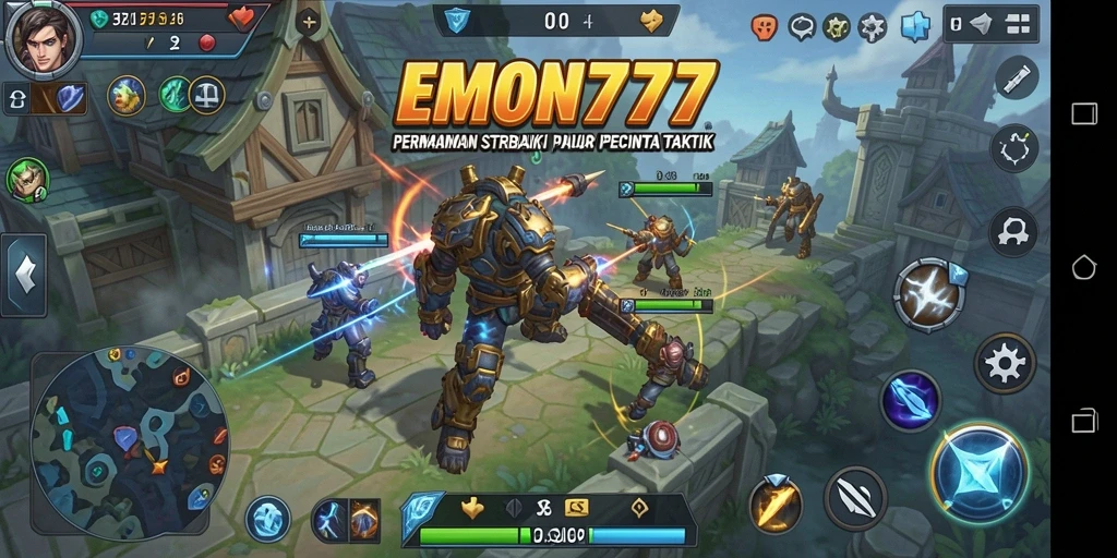 Tampilan gameplay EMON777 yang penuh strategi dan tantangan.