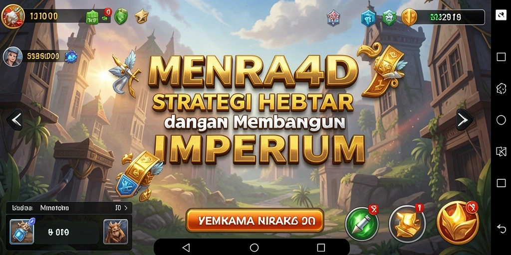 Tampilan gameplay MENARA4D yang mengasyikkan dan menantang.