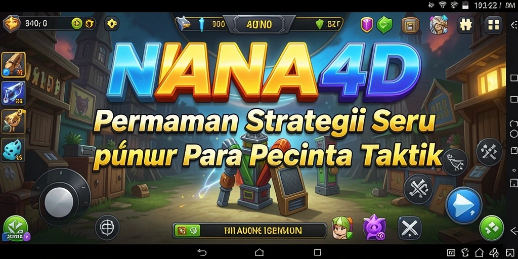 Tampilan menarik dari NANA4D menampilkan gameplay strategi yang mendebarkan.