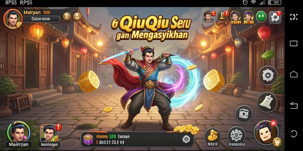 Gameplay menarik dari QiuQiu di RP55.