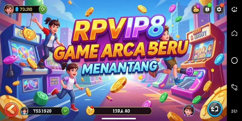 Tampilan seru gameplay RPVIP8 yang memacu adrenalin.