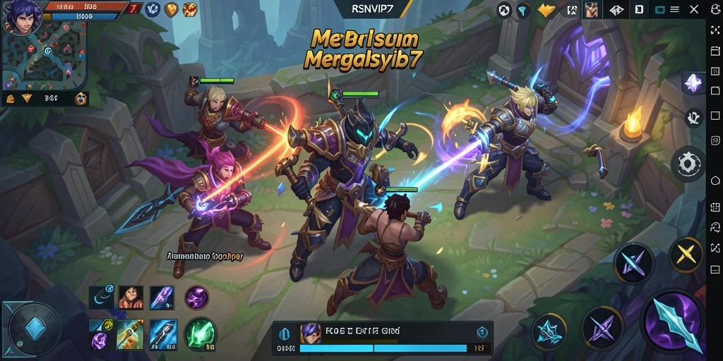 Tampilan gameplay epik dari RSNVIP7 yang penuh aksi.