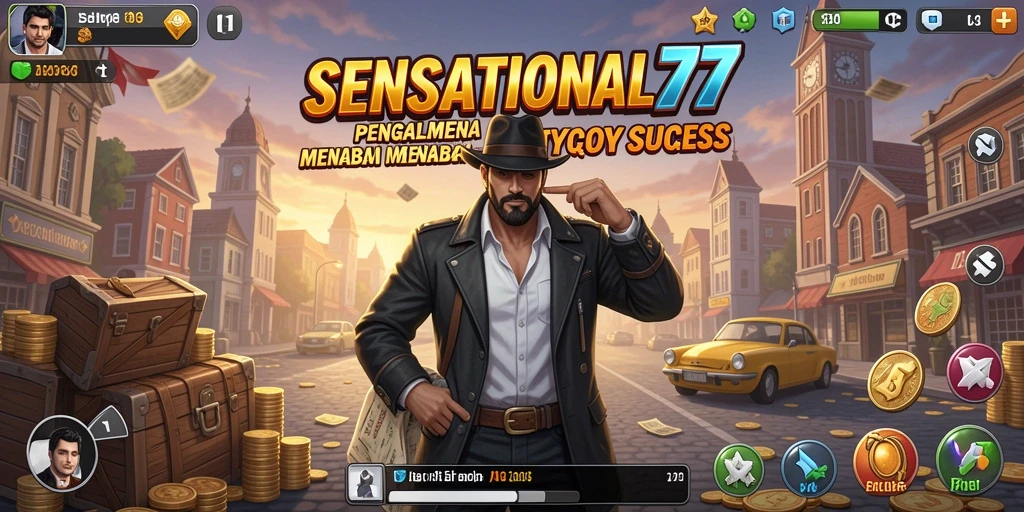 Tampilan gameplay yang menarik dalam SENSATIONAL77.